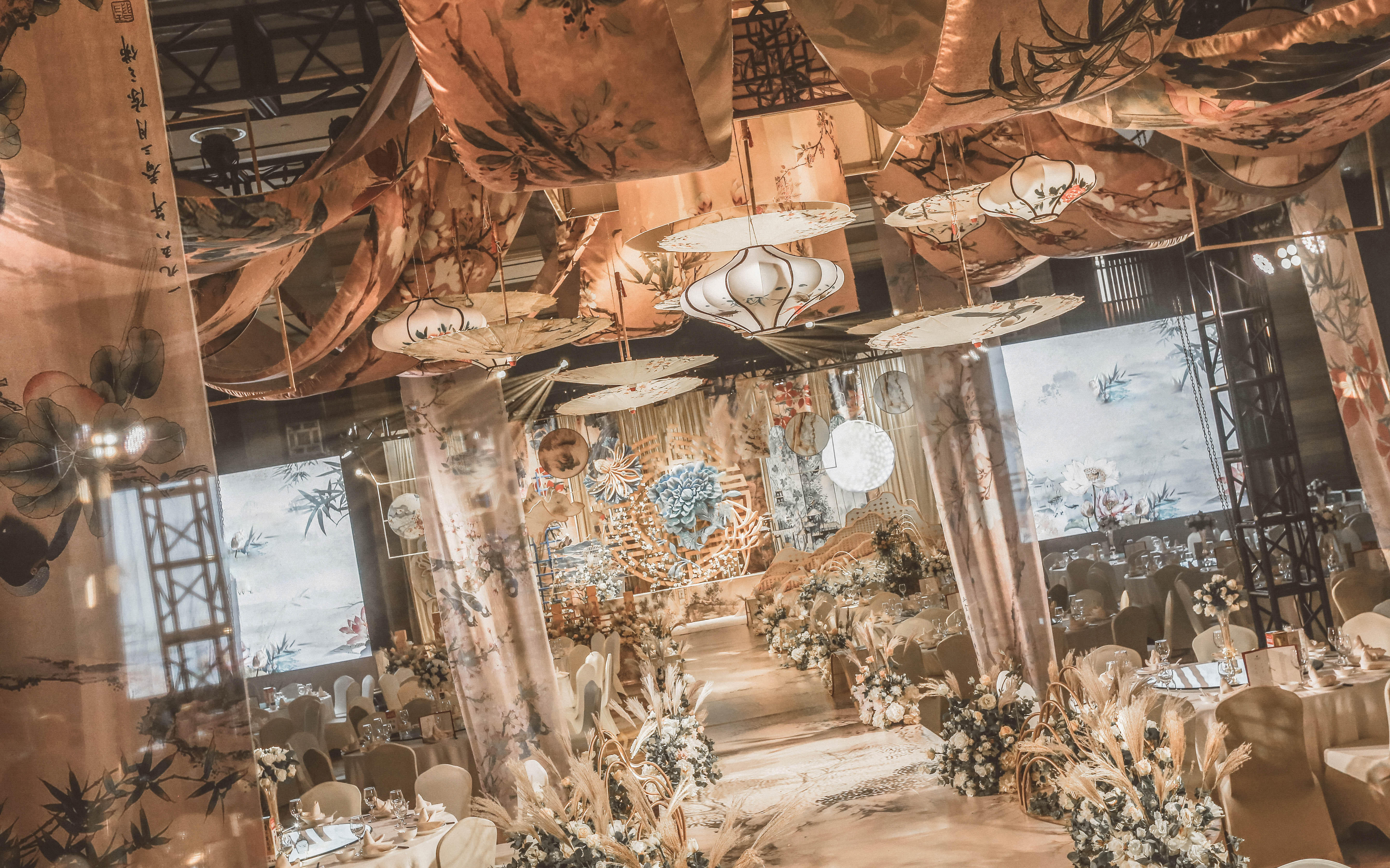 【薇薇新娘高端婚礼定制】香槟色新中式婚礼