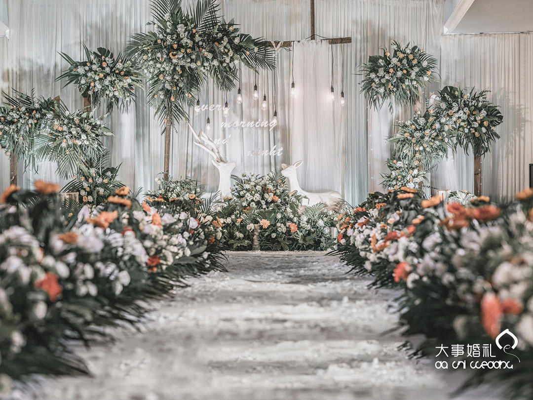 【大事婚禮】室内花园主打套餐【花圃】