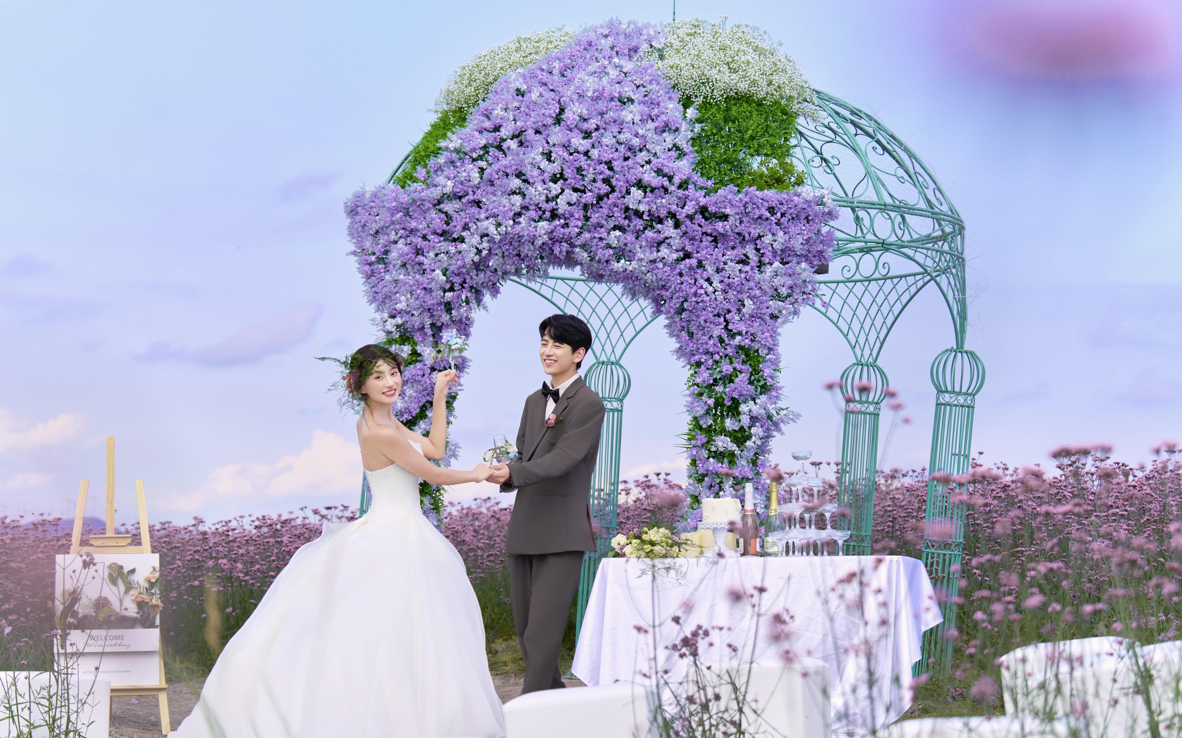 【薰衣草婚礼】婚礼婚纱照