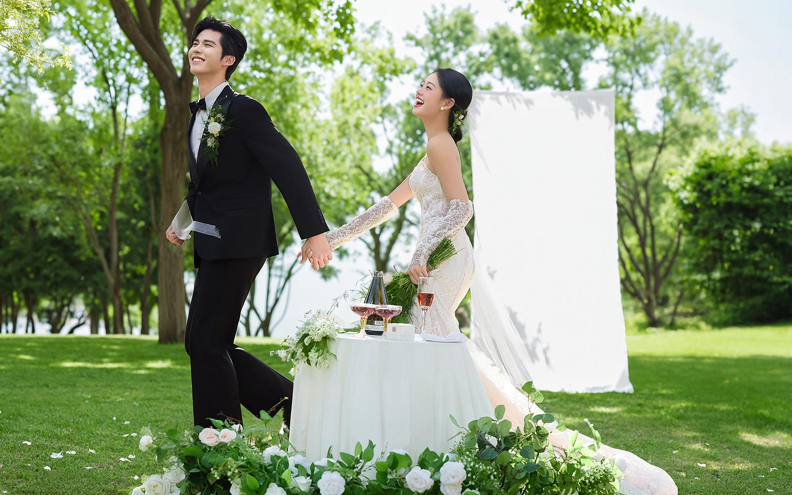 「目的地婚禮」- 森系婚紗照