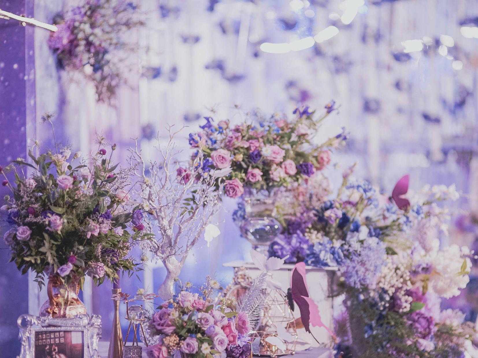 《Mermaid》紫色奢华星空主题婚礼