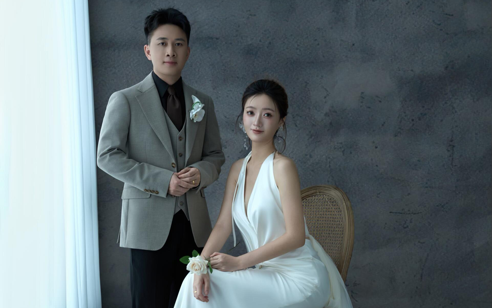 轻复古光影婚纱照｜这也太美了叭