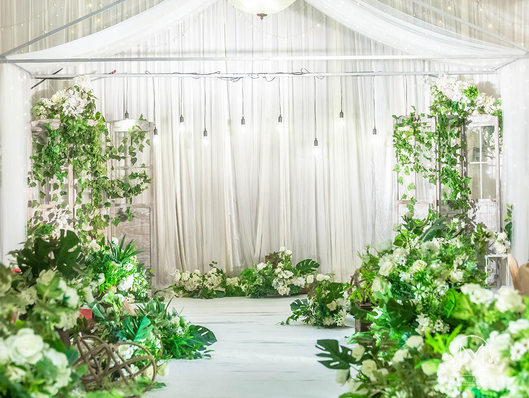 米卡婚礼室内森系小清新婚礼 只要8888