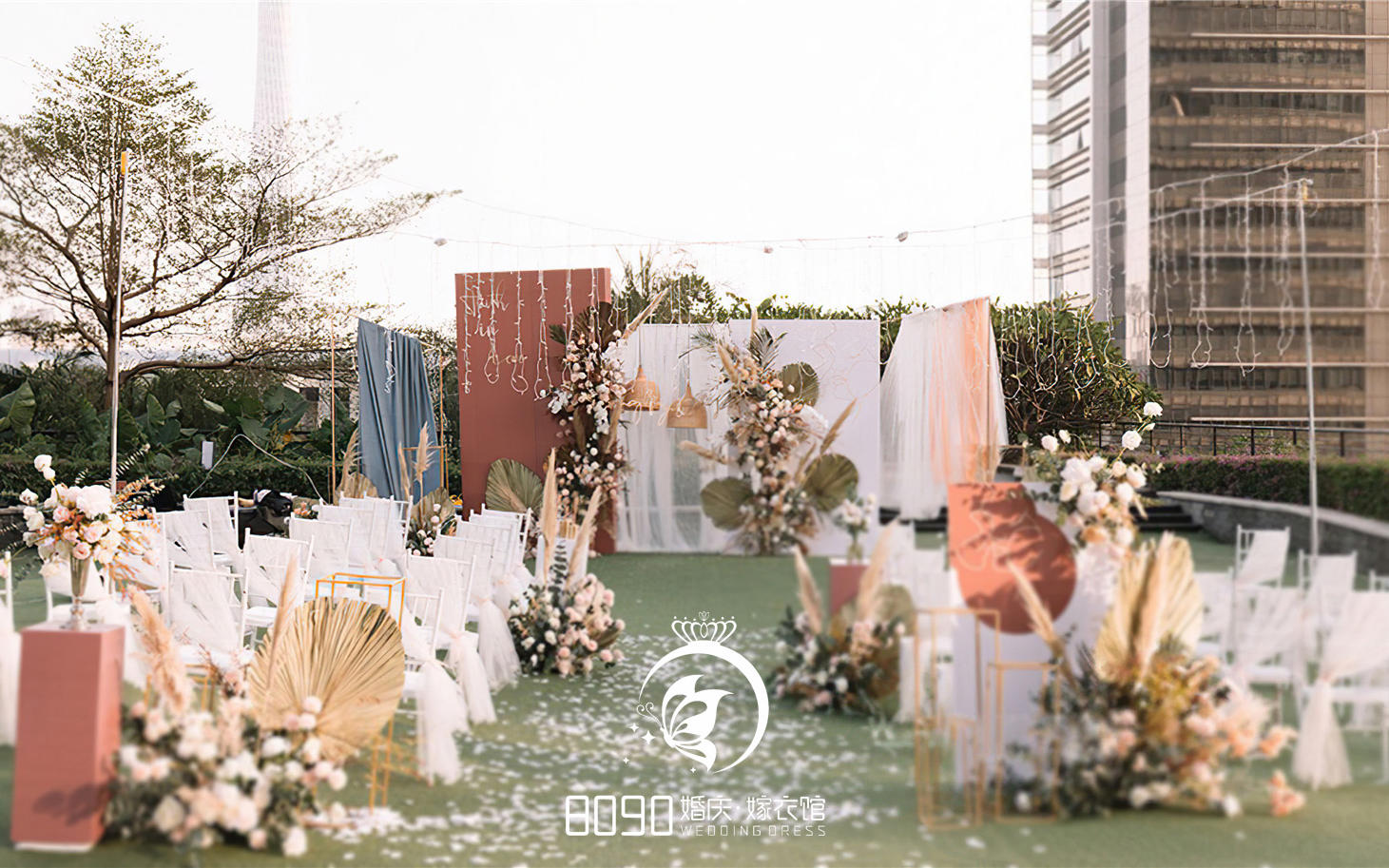  小预算婚礼苍南婚礼策划婚庆户外浪漫系婚礼