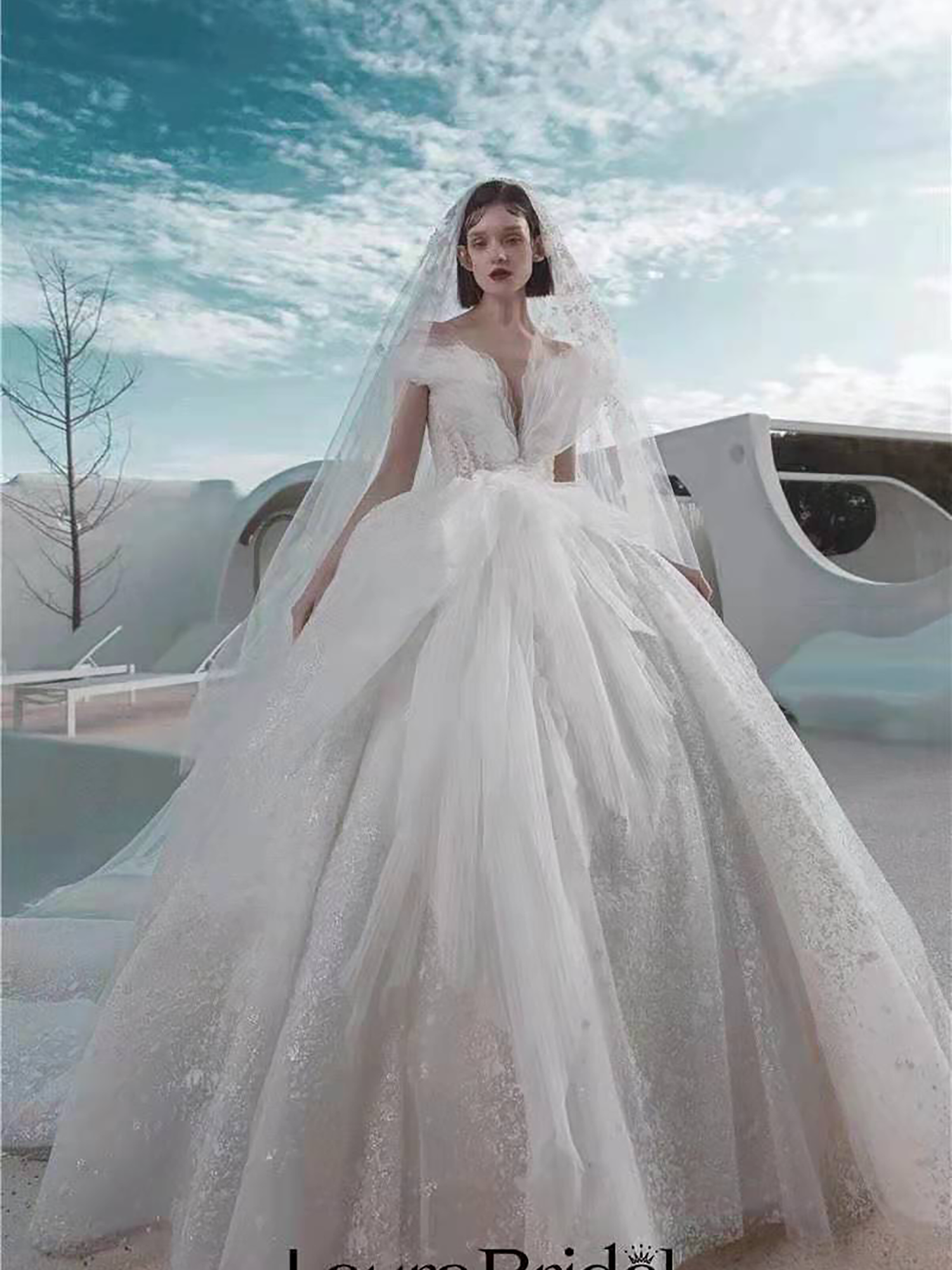 【超值特惠】高定婚纱3件租赁套餐中式+主纱+敬酒