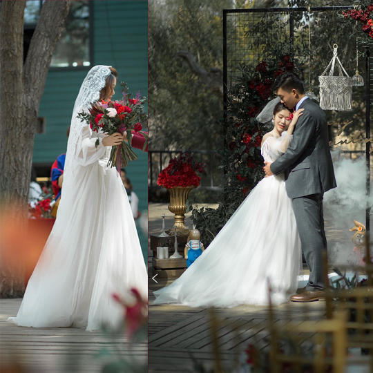 一场浪漫的户外婚礼滕先生客片分享