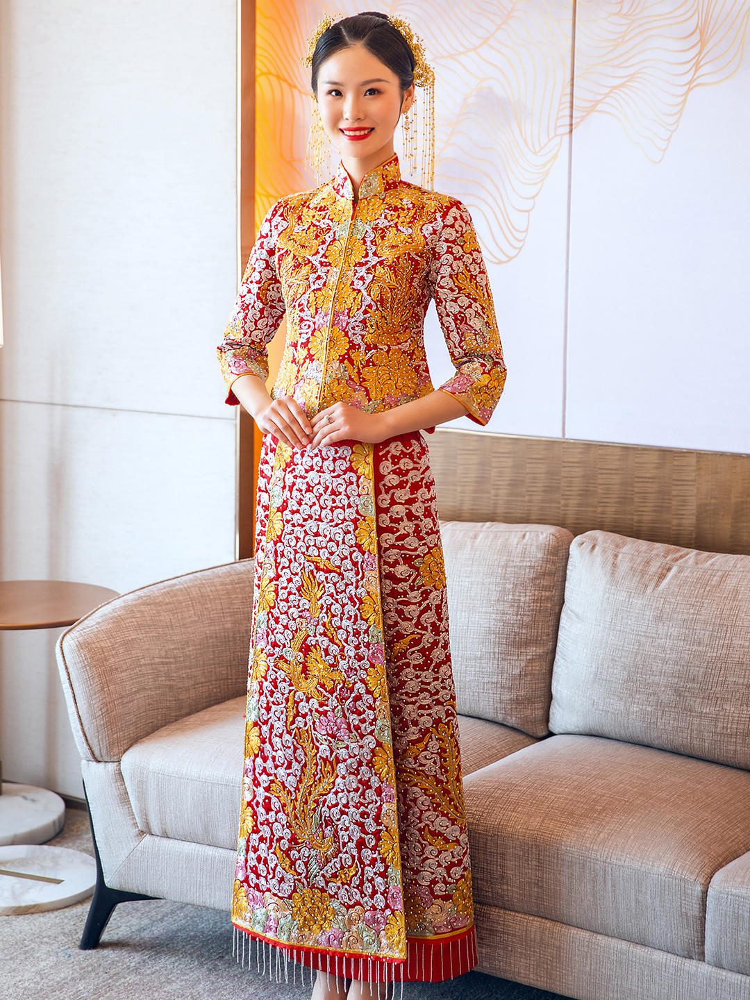 【庄容婚纱】中式秀禾服/龙凤褂/马来褂套餐