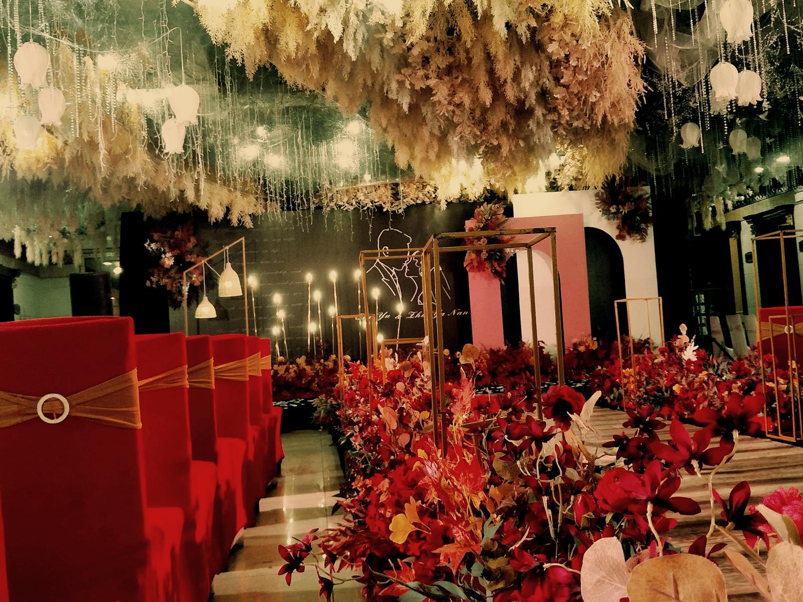 【红双喜婚礼】复古红色21网红款