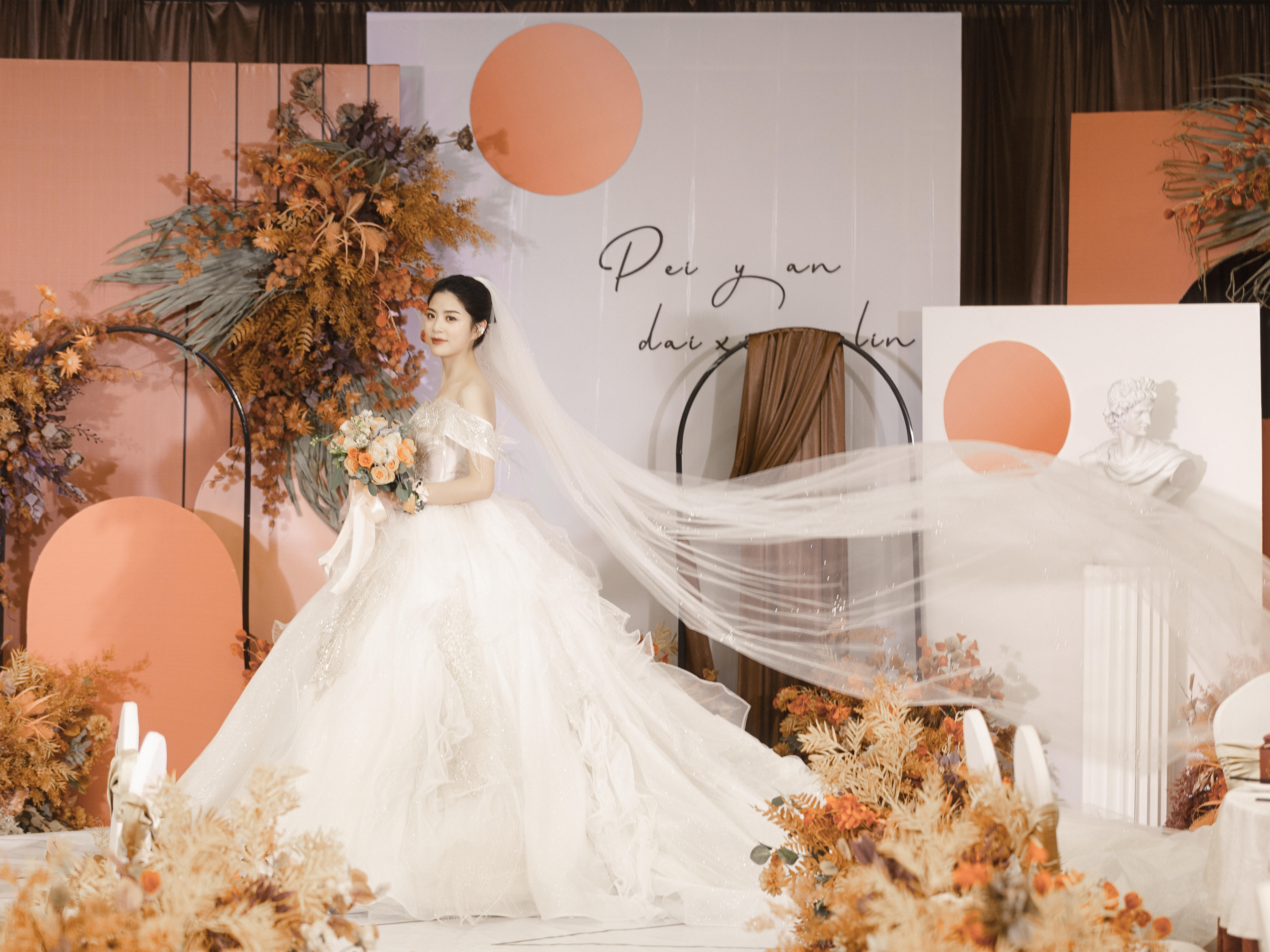 株洲复古秋色系泰式小预算婚礼