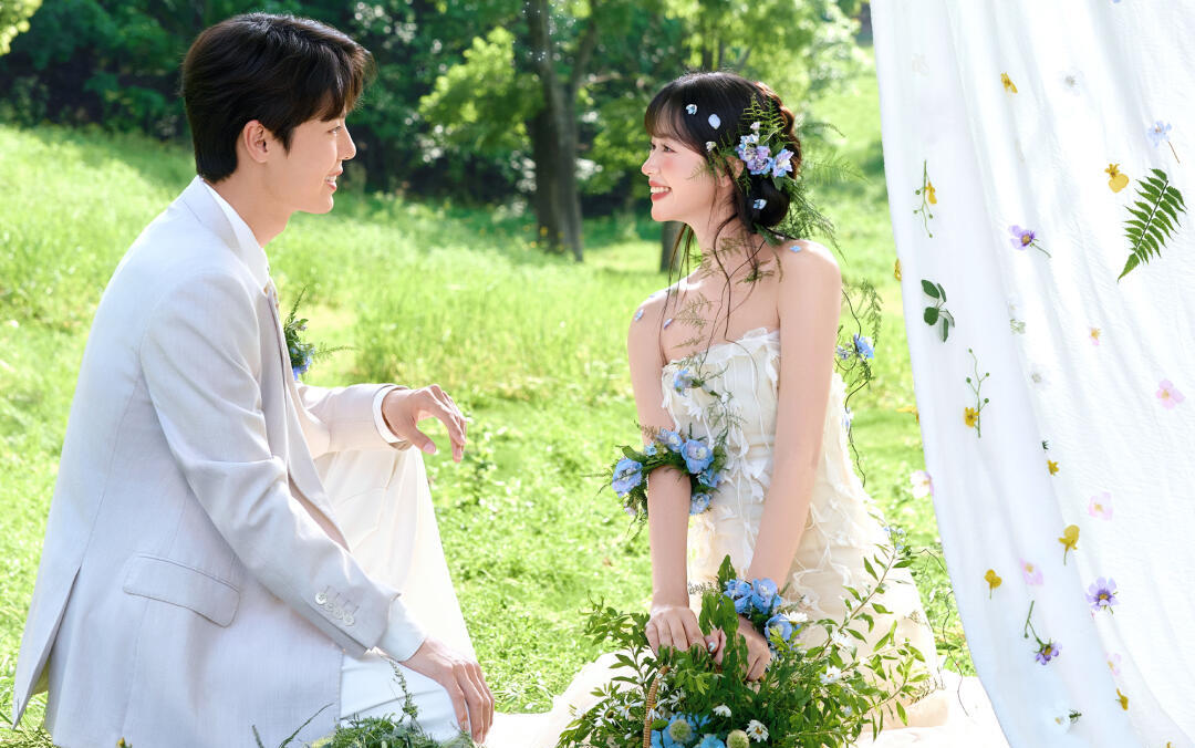 【奥斯卡摄影】救命这不是森系婚纱照！是一场仲夏梦