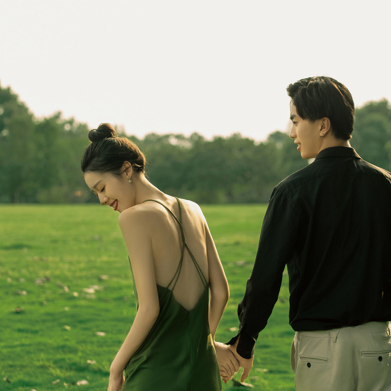 成都婚纱照，自然森系、阳光、法式