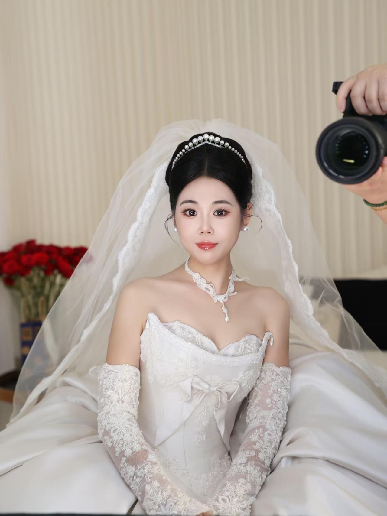 【白芷婚纱】少女安妮主纱造型