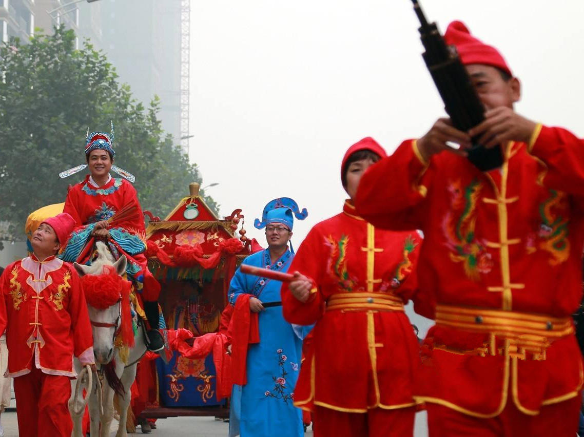 【限时特价】 传统+潮流+大气+拉风  花轿迎亲