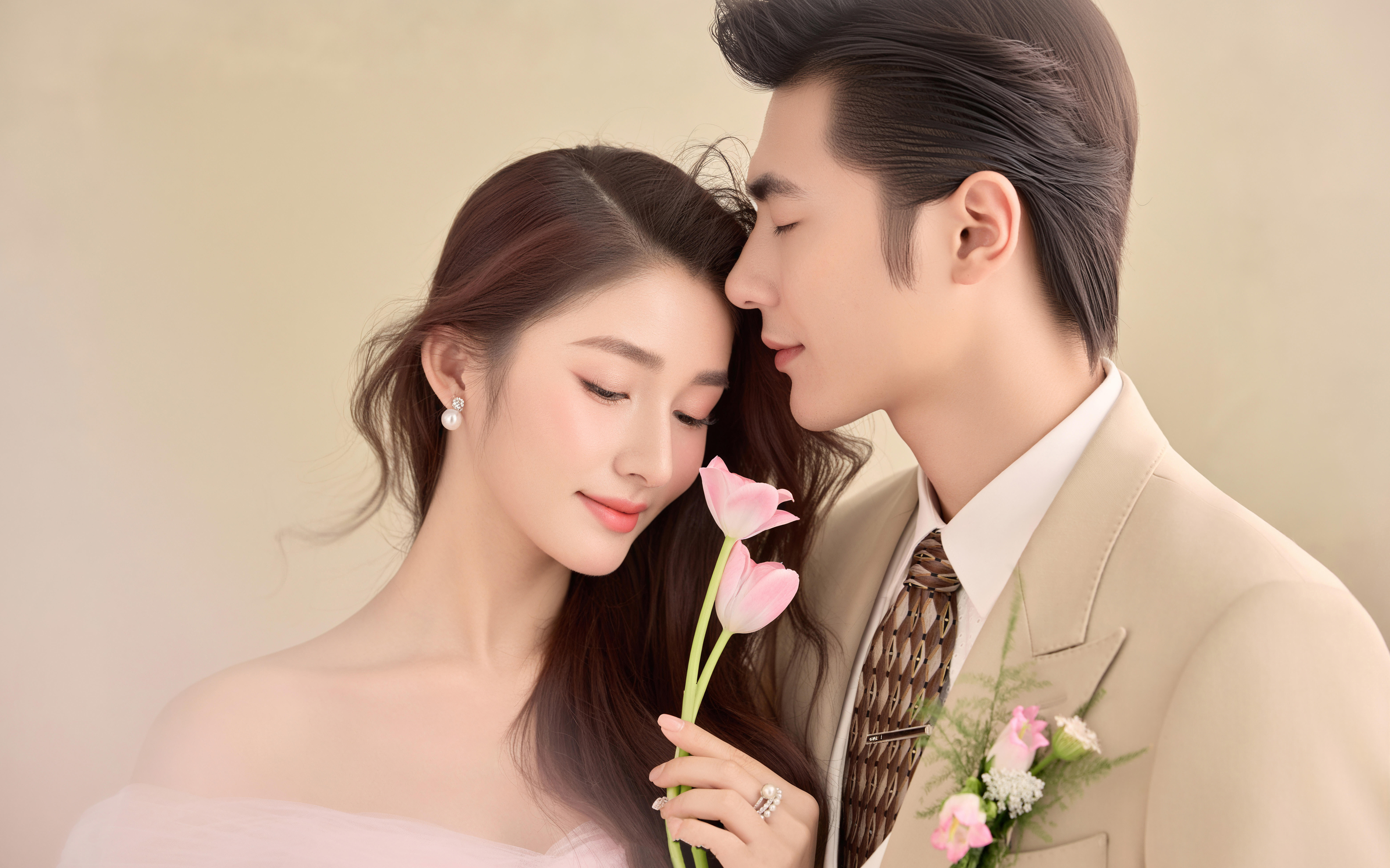 闖進了童話書的大結局??浪漫粉色系婚紗照