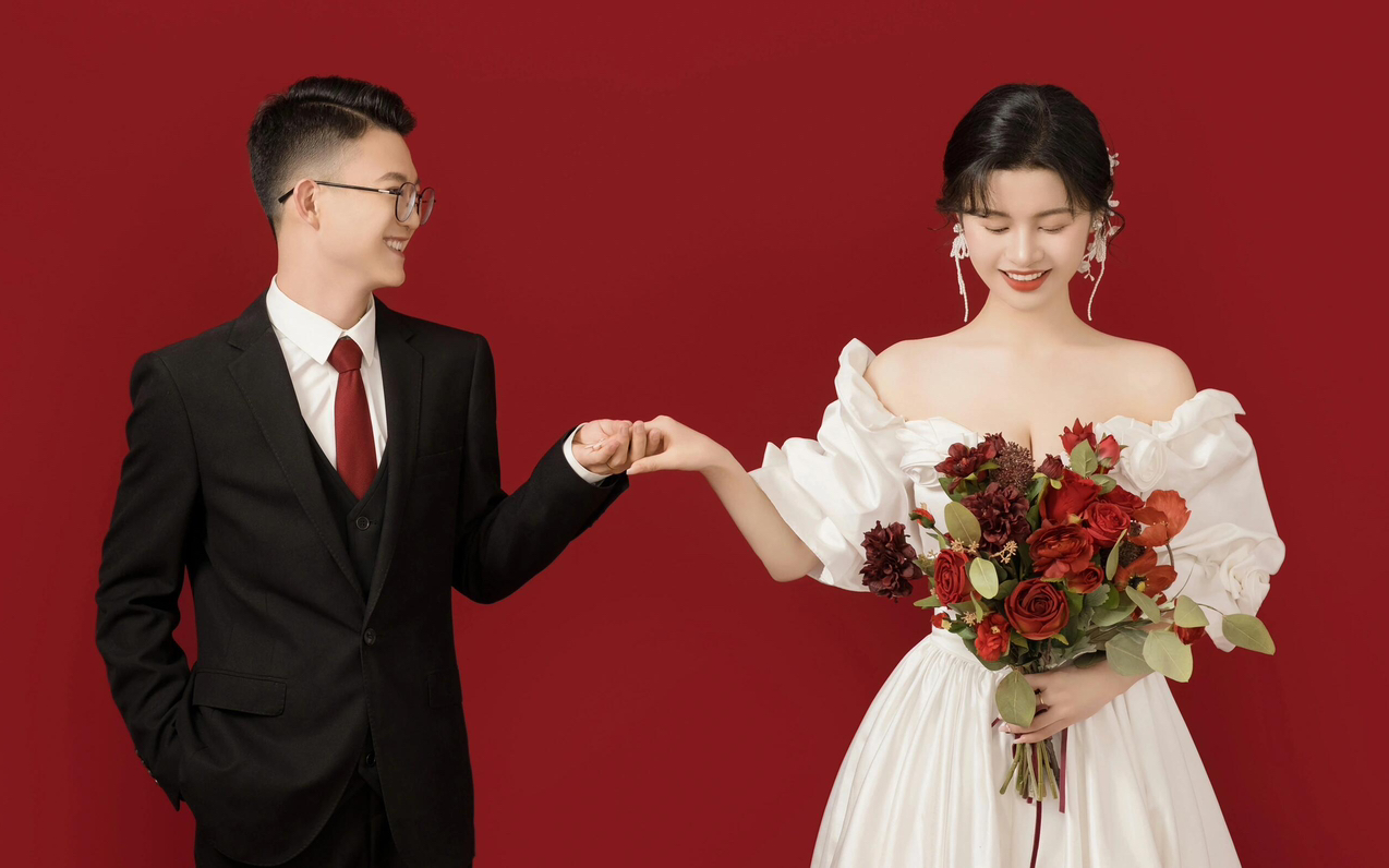 喜嫁系列客片欣赏！石家庄婚纱照推荐商家