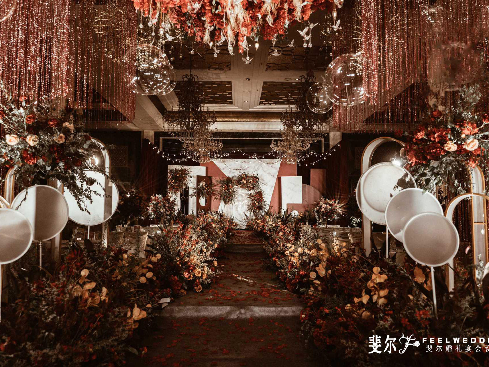 Feel斐尔婚礼宴会设计-经典复古