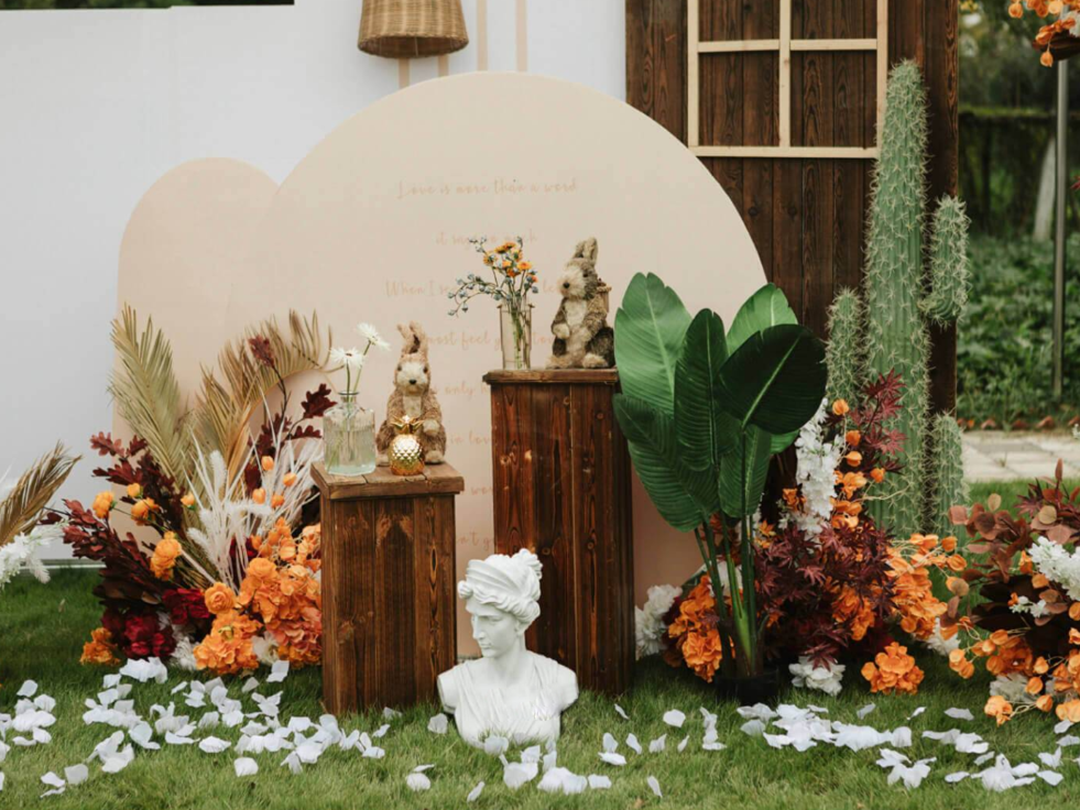 【2021新款秋色复古草坪婚礼】【晓东爆款】