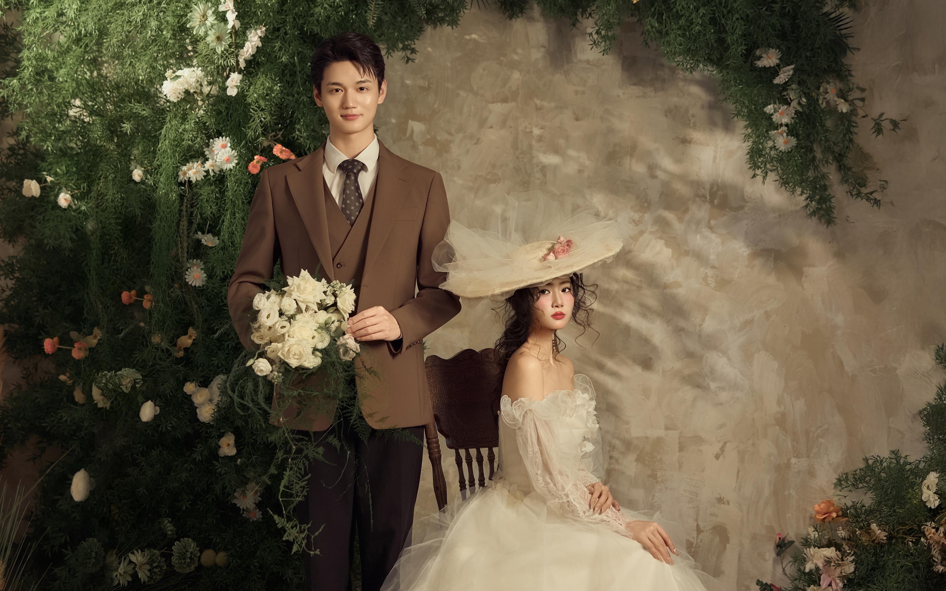 梵梦®原创 | 好爱这组法式复古婚纱照🤎