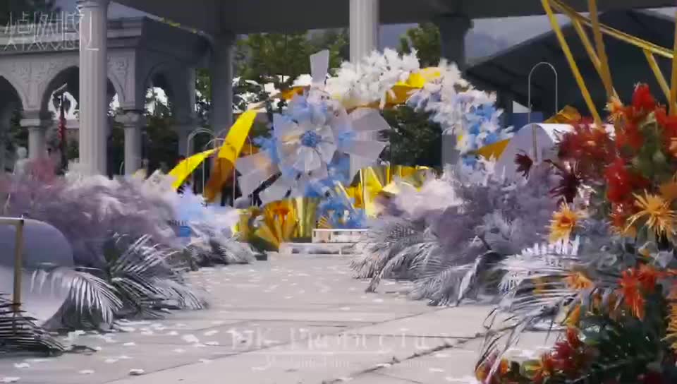 『常州焯燃婚礼』清新秀美户外婚礼