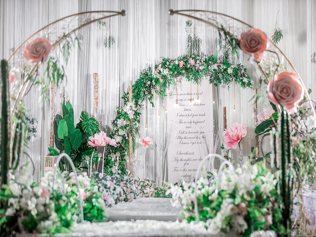 限时钜惠【美若丹尔-春季特推小清新唯美婚礼】