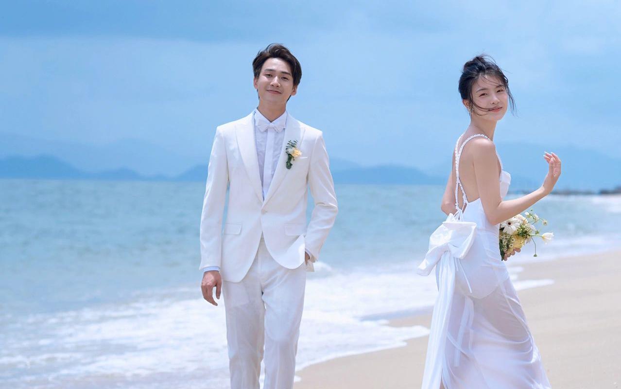 清新又治愈的海边婚纱照💐分分钟出片 风格：海景