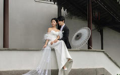 中式园林 | 新中式园林婚纱照 真的美出新高度！