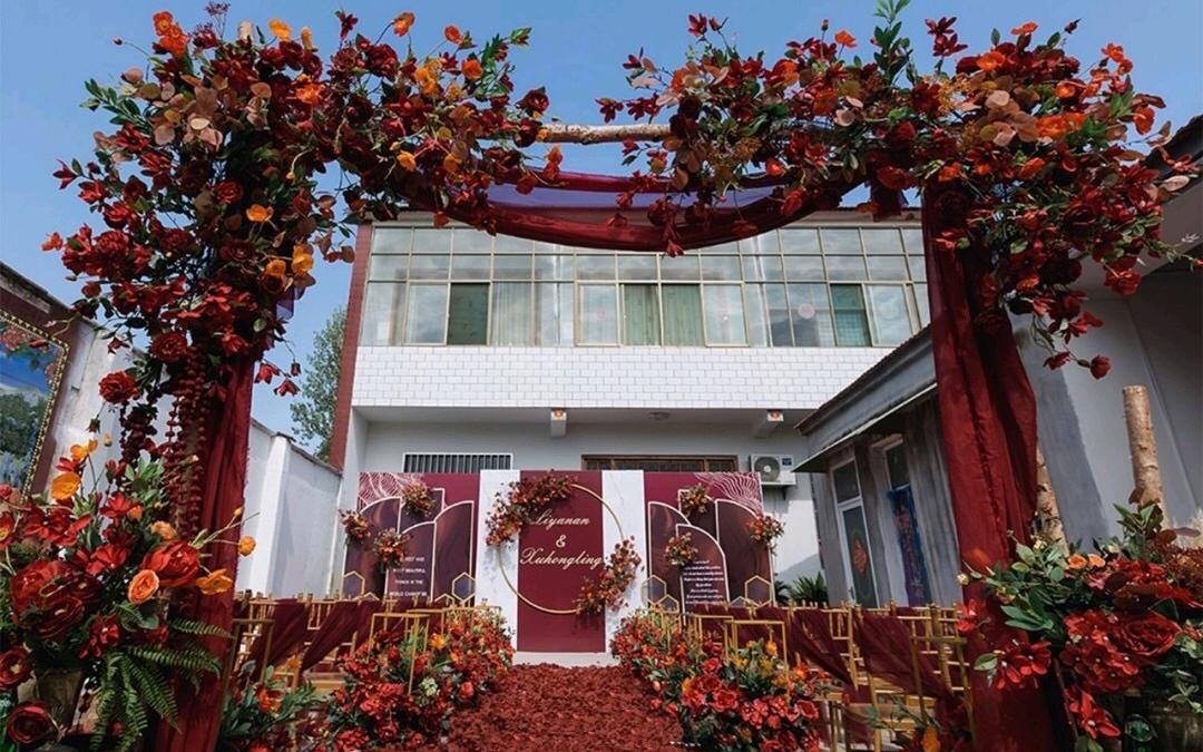 【天天喜事】红色小预算婚礼&现场效果满分