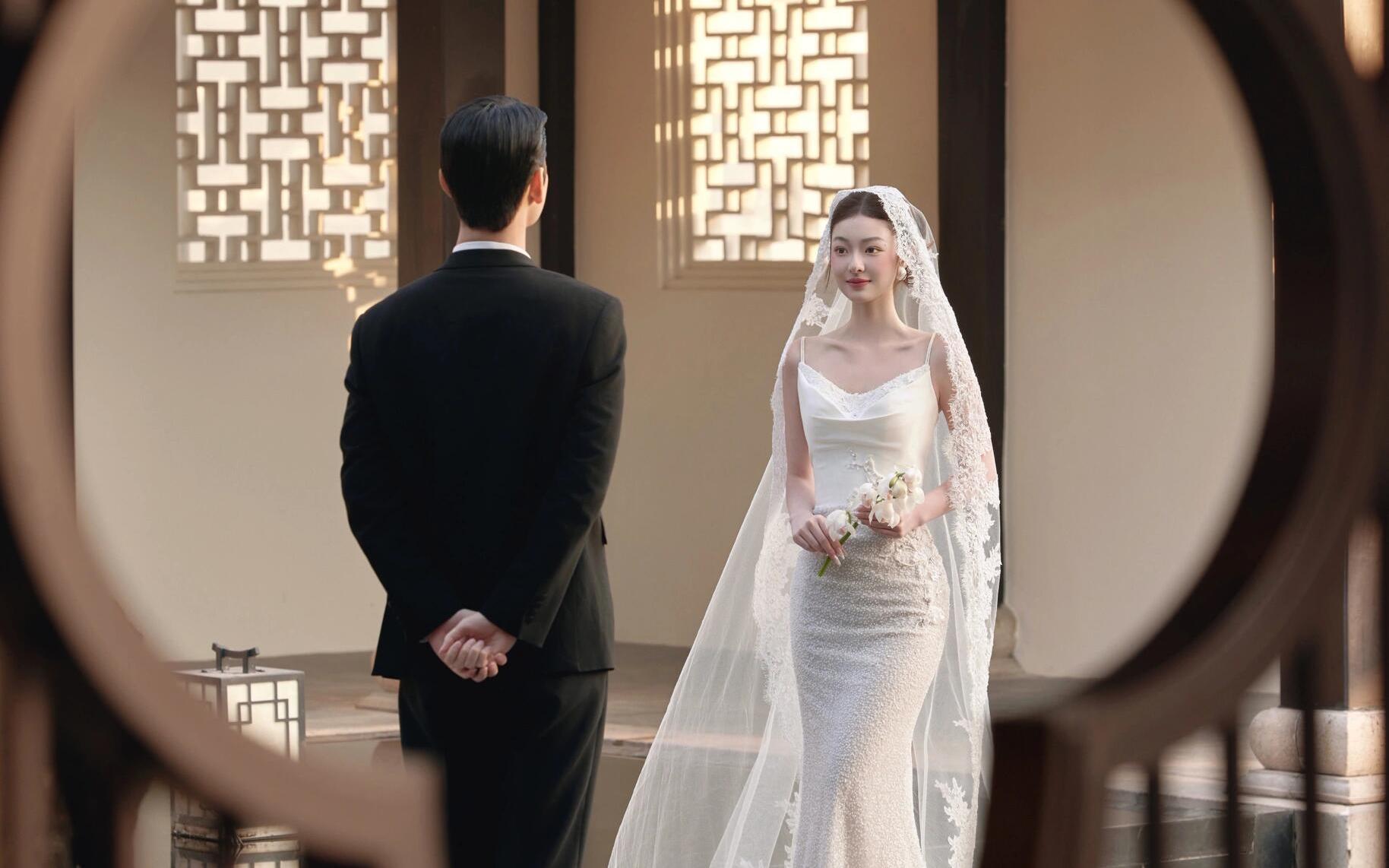 真的好爱复古园林的婚纱照🍃温婉伊人