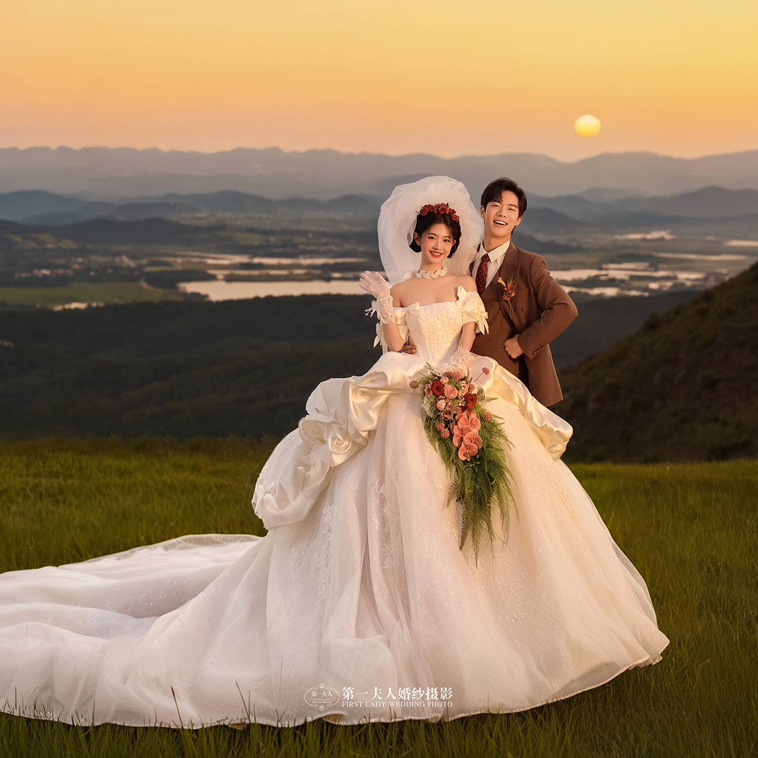 【落日余晖】风格任拍|底片全送|优选婚纱照