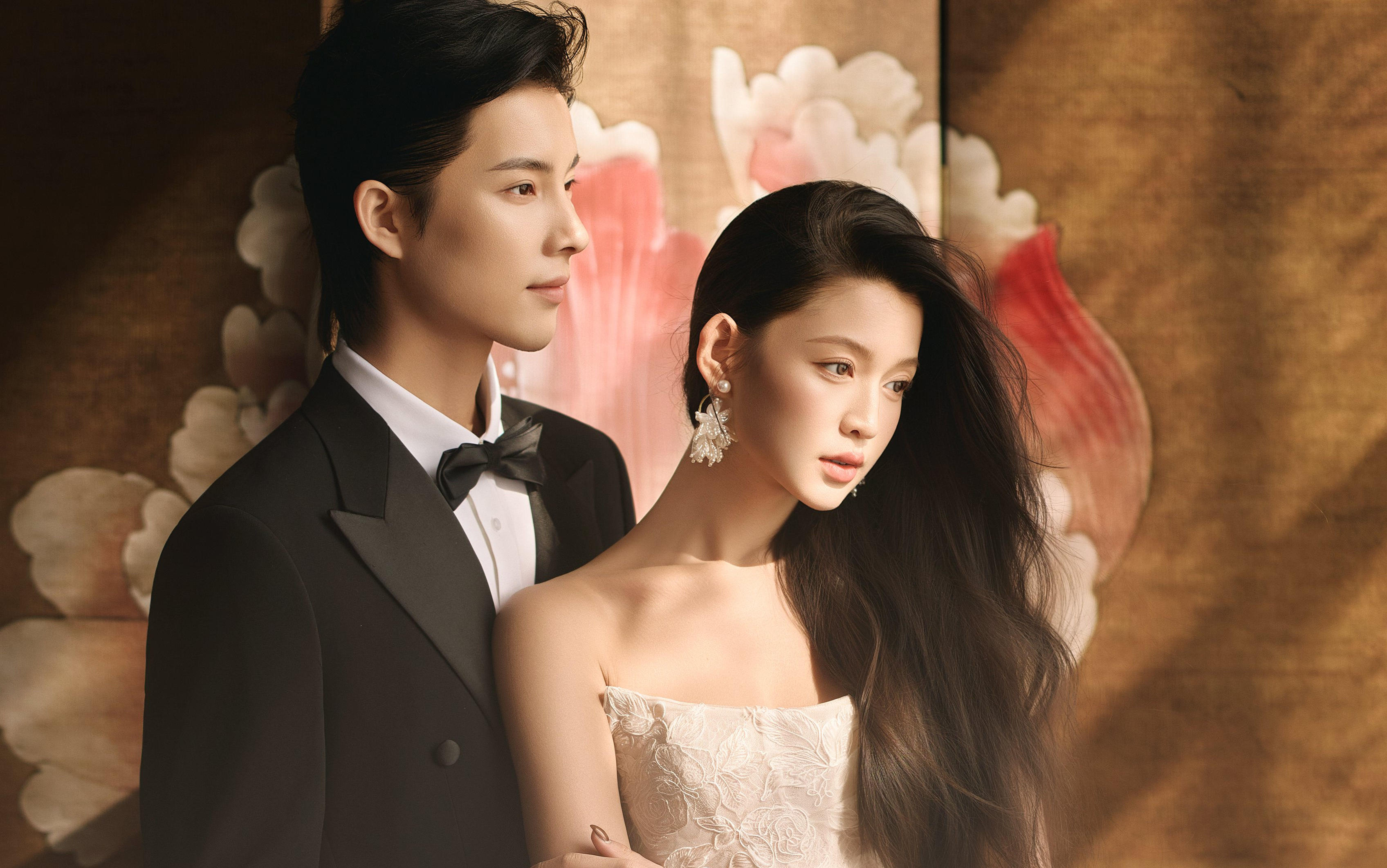 氛围感中式室内主纱婚纱照~