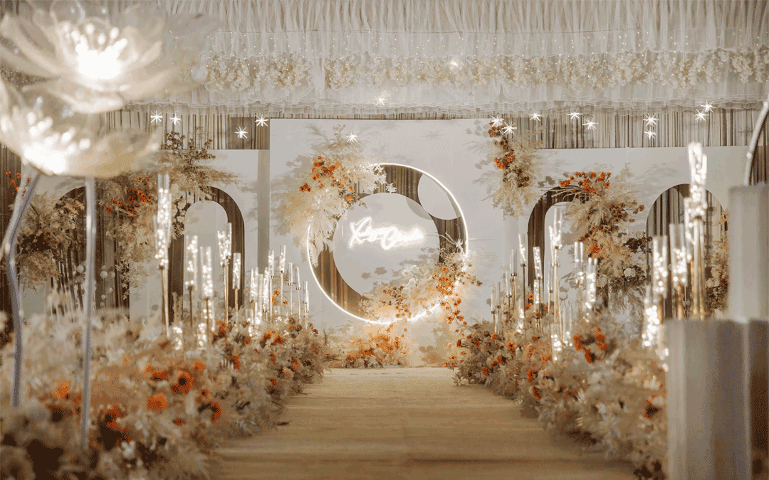 香槟色主题婚礼 -- 自愈系