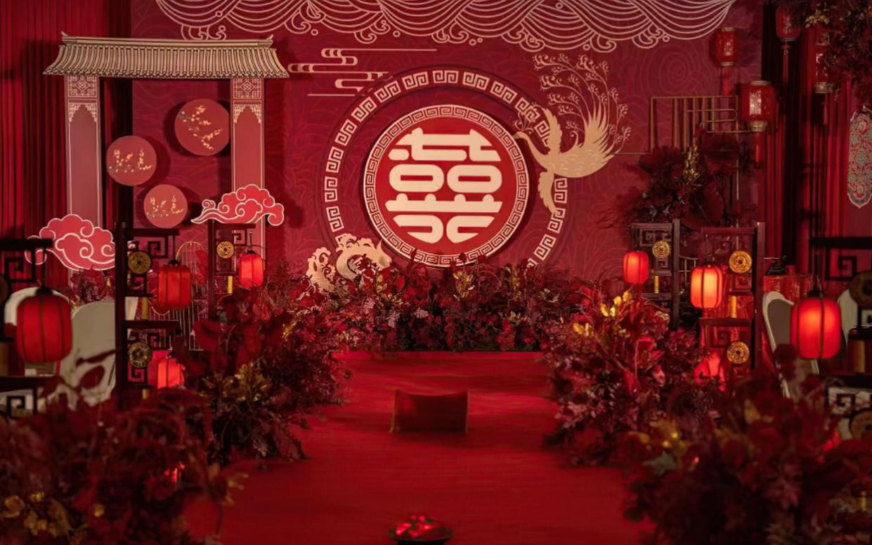 经典红色中式婚礼
