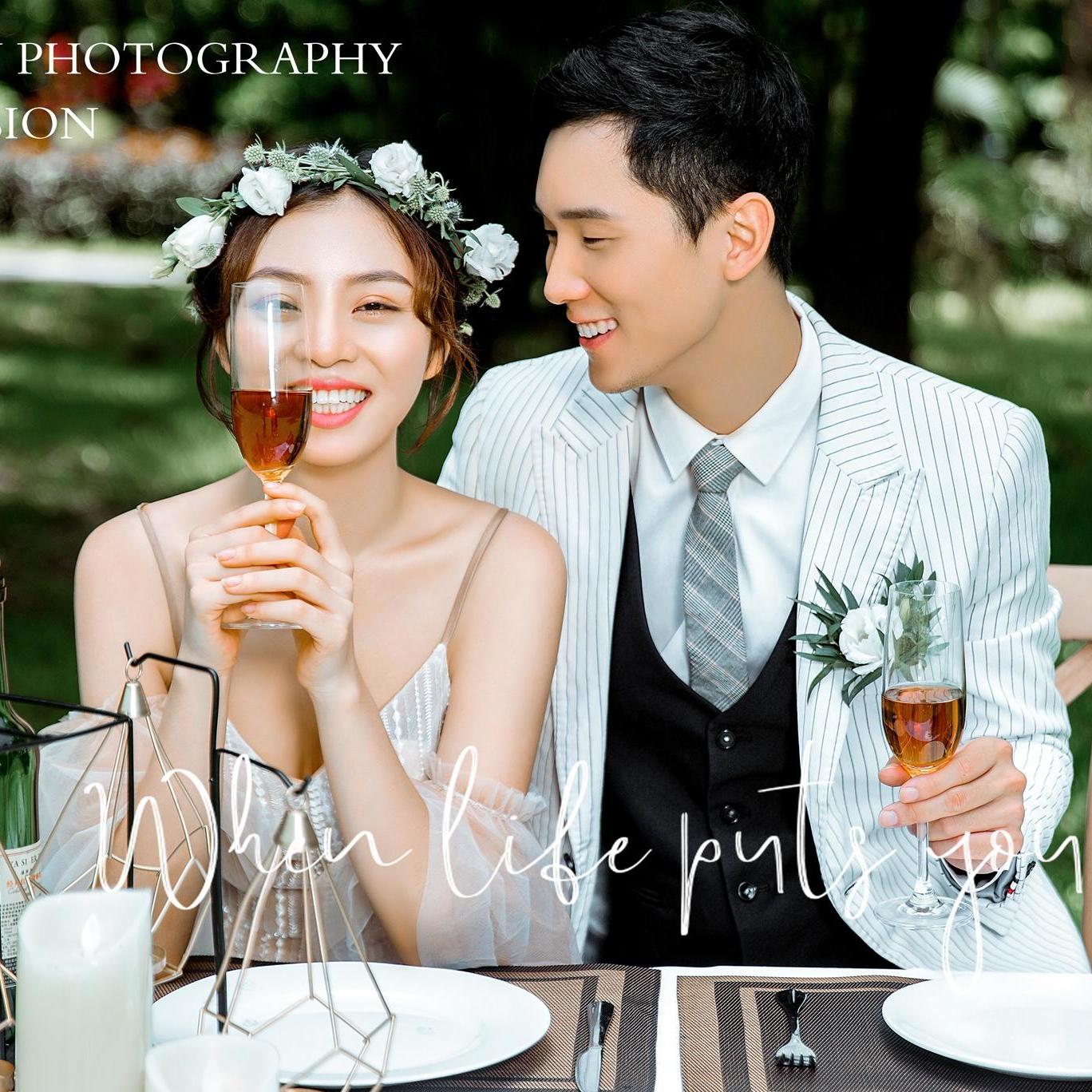 在深圳，一套室内+园林有格调的婚纱照应该怎样拍