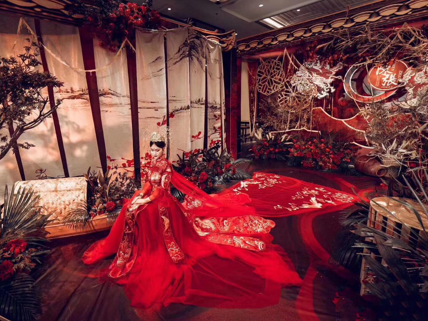 【布蕾丝】中式3件套出租.高定系列