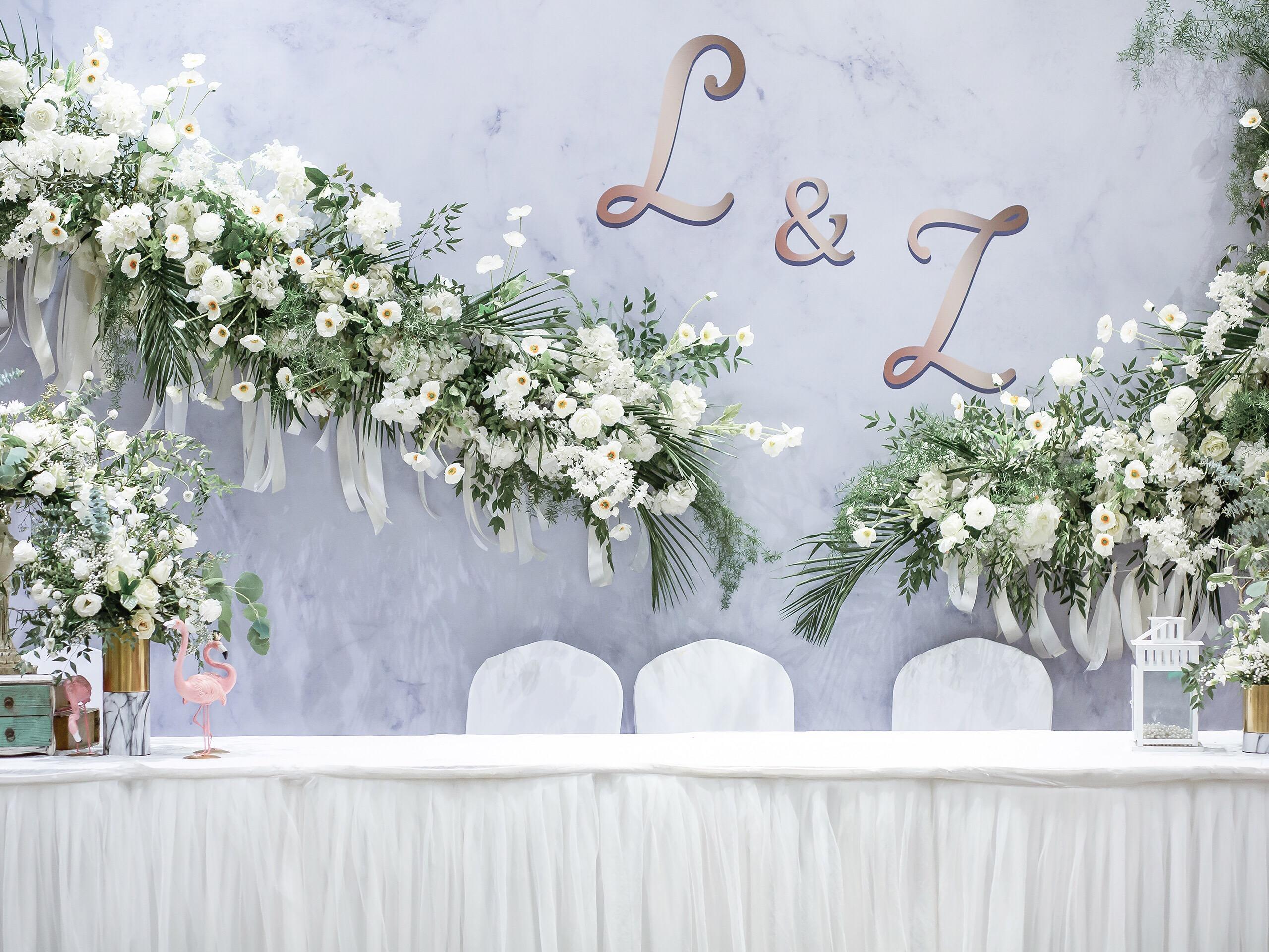 【简约风格】清新自然婚礼-流程定制-主持化妆全包