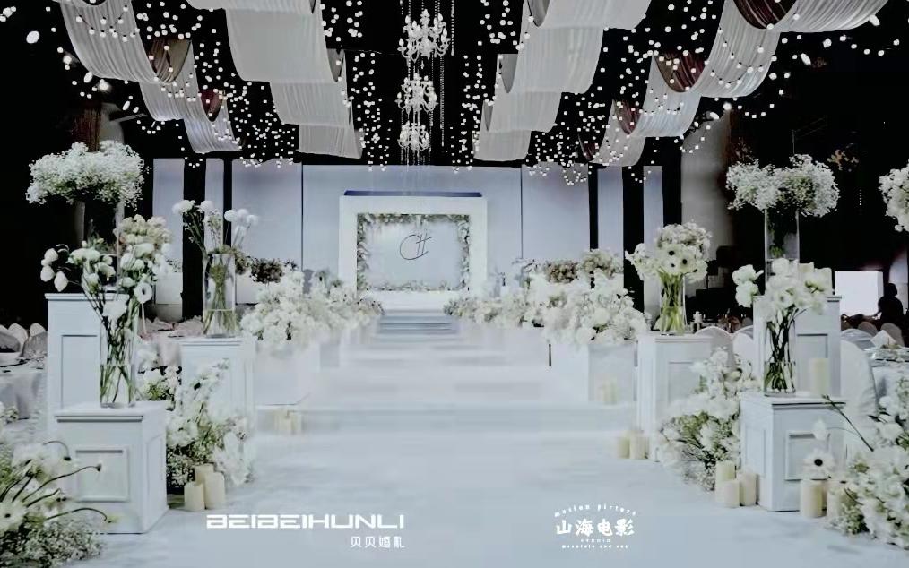 贝贝婚礼—高级简约韩系婚礼现场