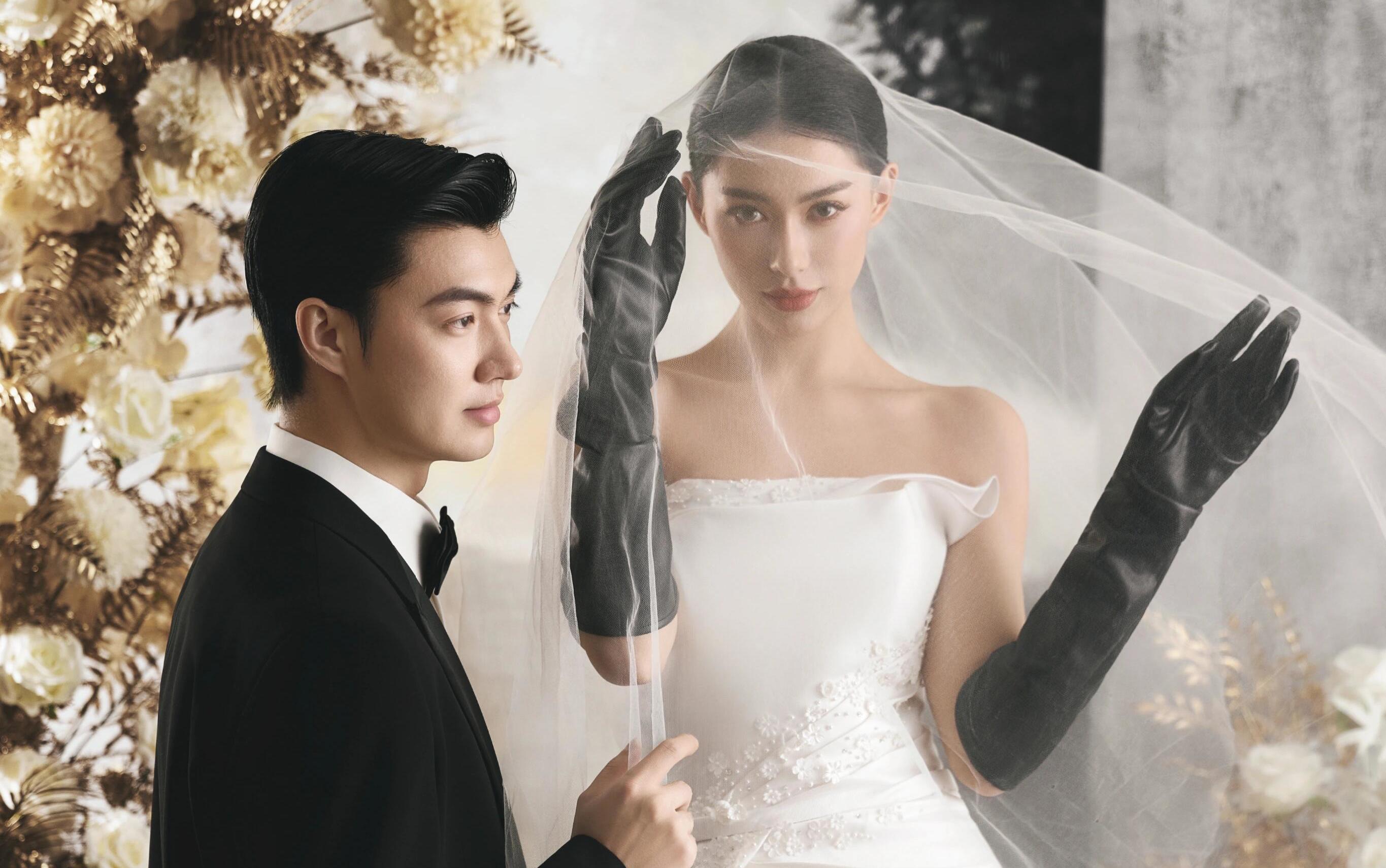 复古油画里，我们的永恒瞬间 广州婚纱照