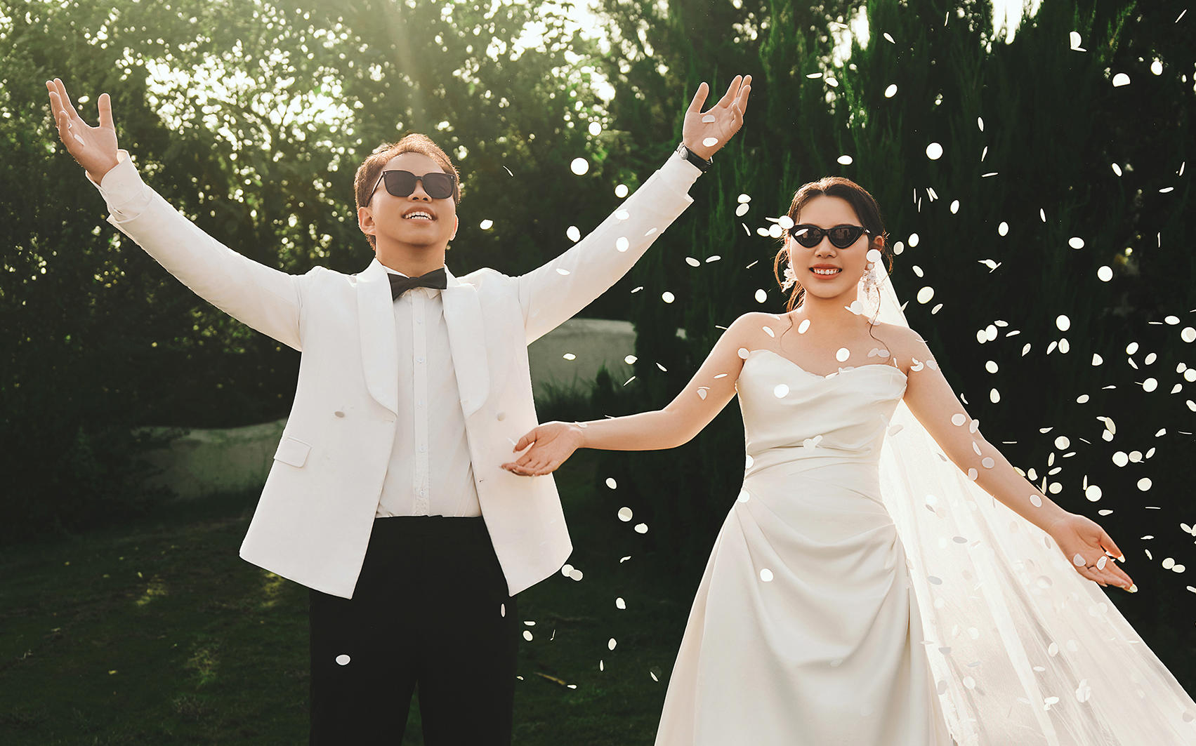 00后超绝生命力婚纱照🍃太爱这种自由感啦