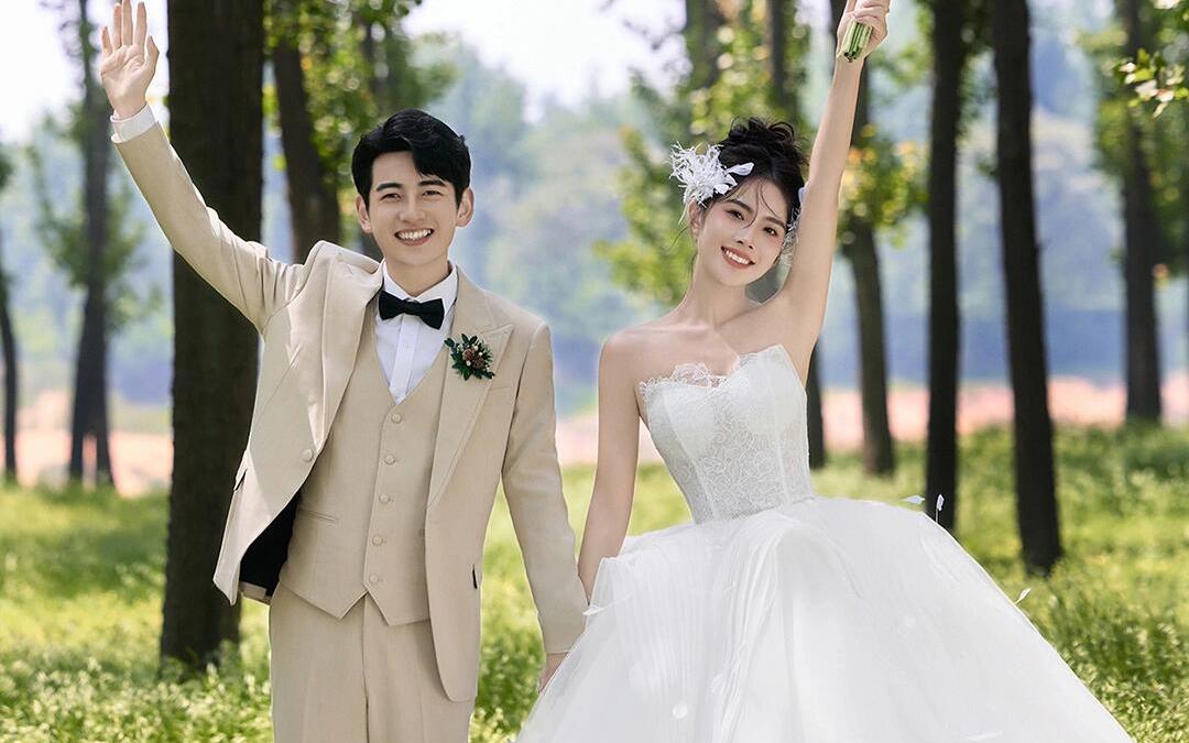 怦然心动 超甜森系轻氧婚纱照