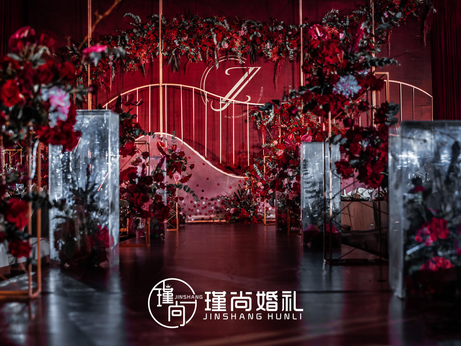 【瑾尚婚礼】-浓墨重彩的碰撞