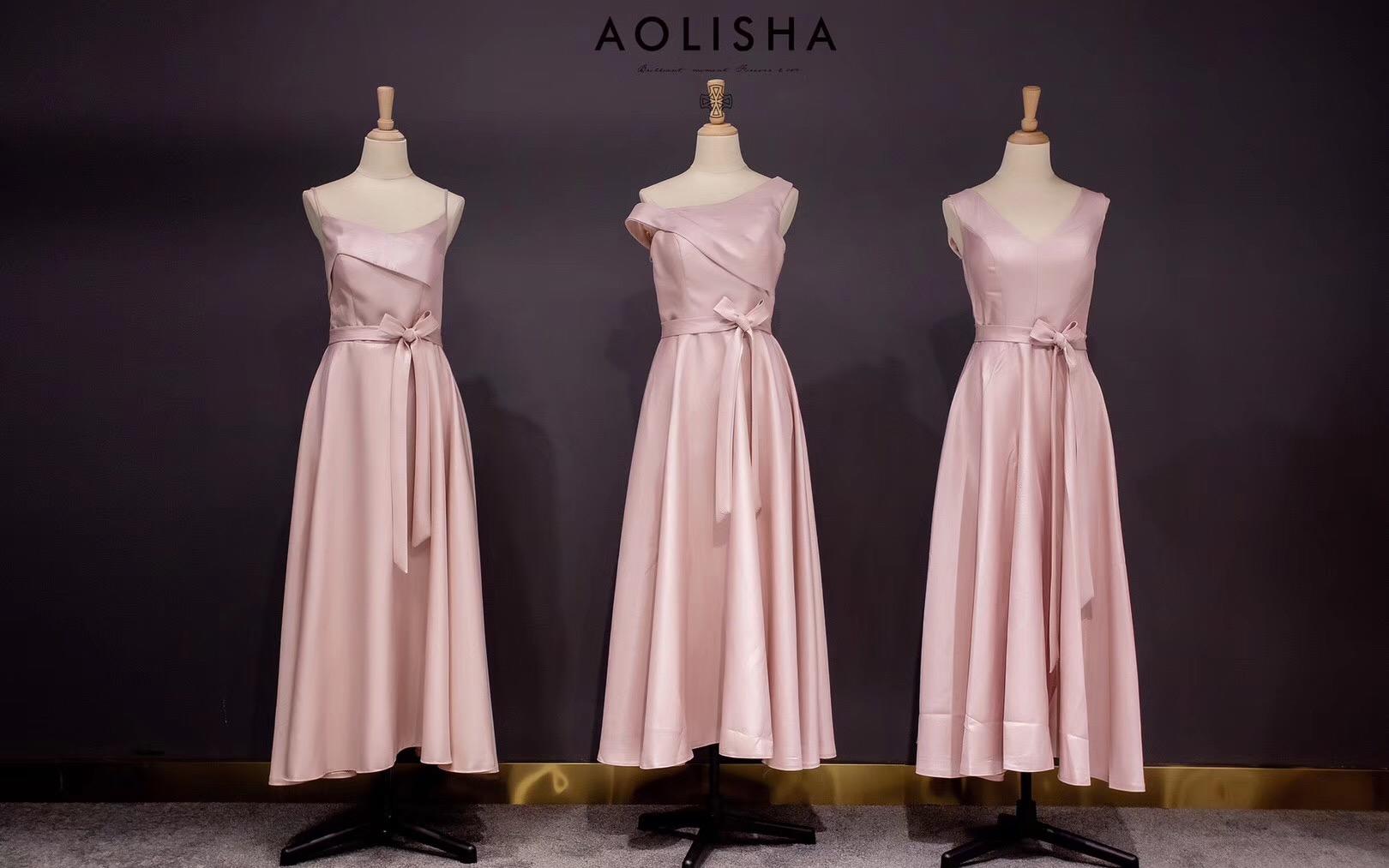 AOLISHA  高定伴娘服