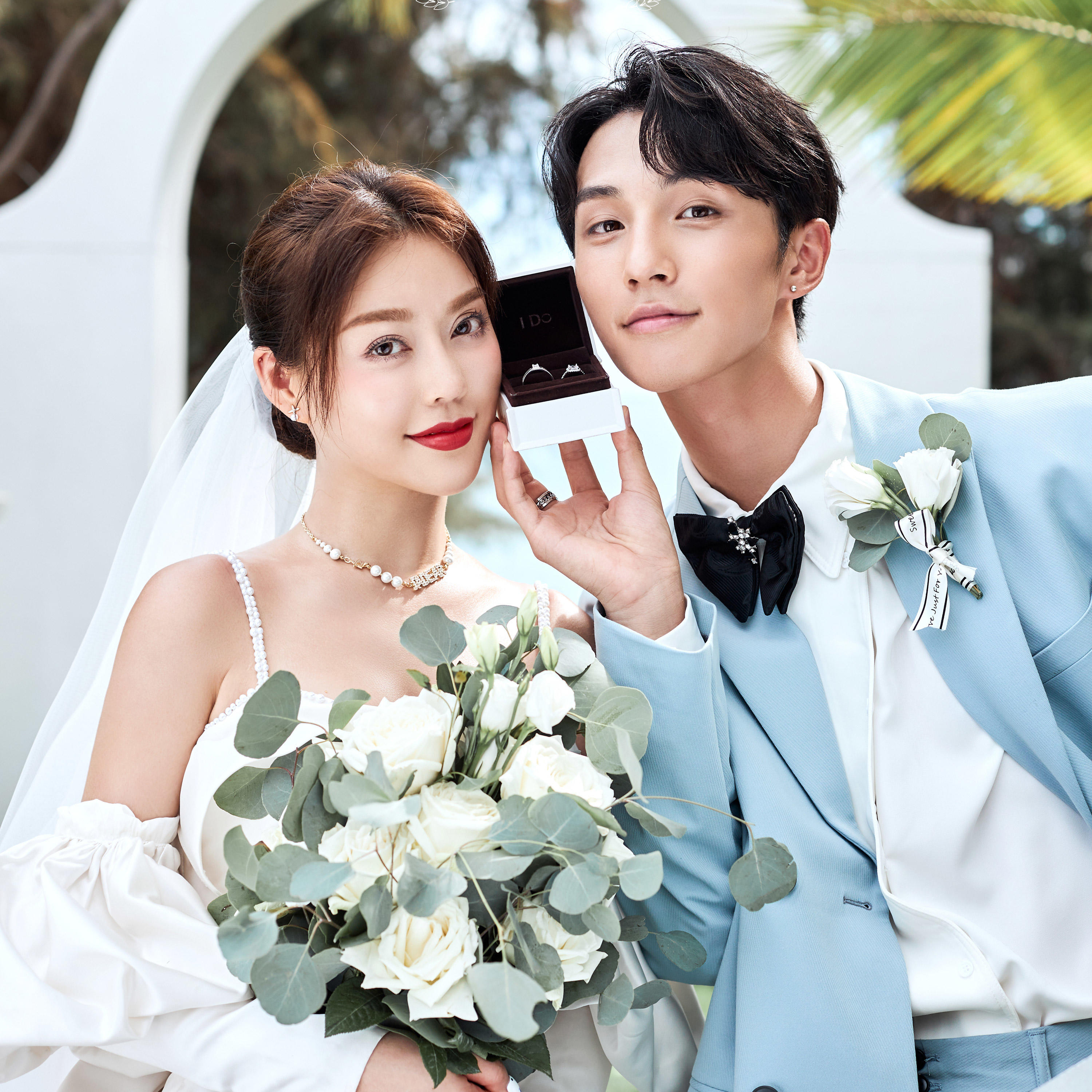 【三亚站】半夏湾 白色婚礼现场