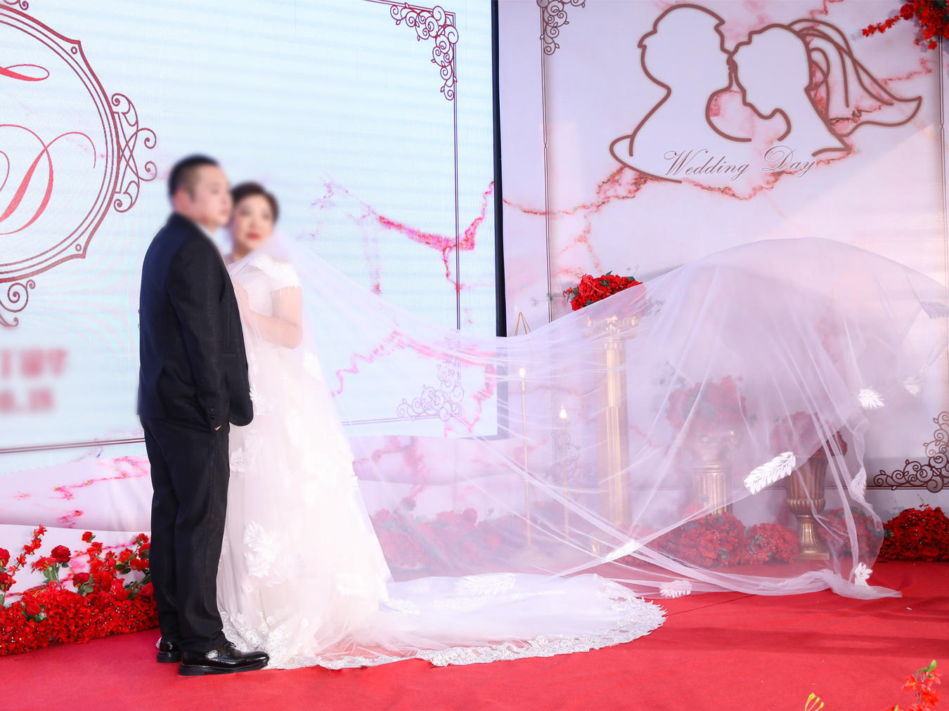 三和婚礼｜红色简约婚礼　芙蓉国际酒店