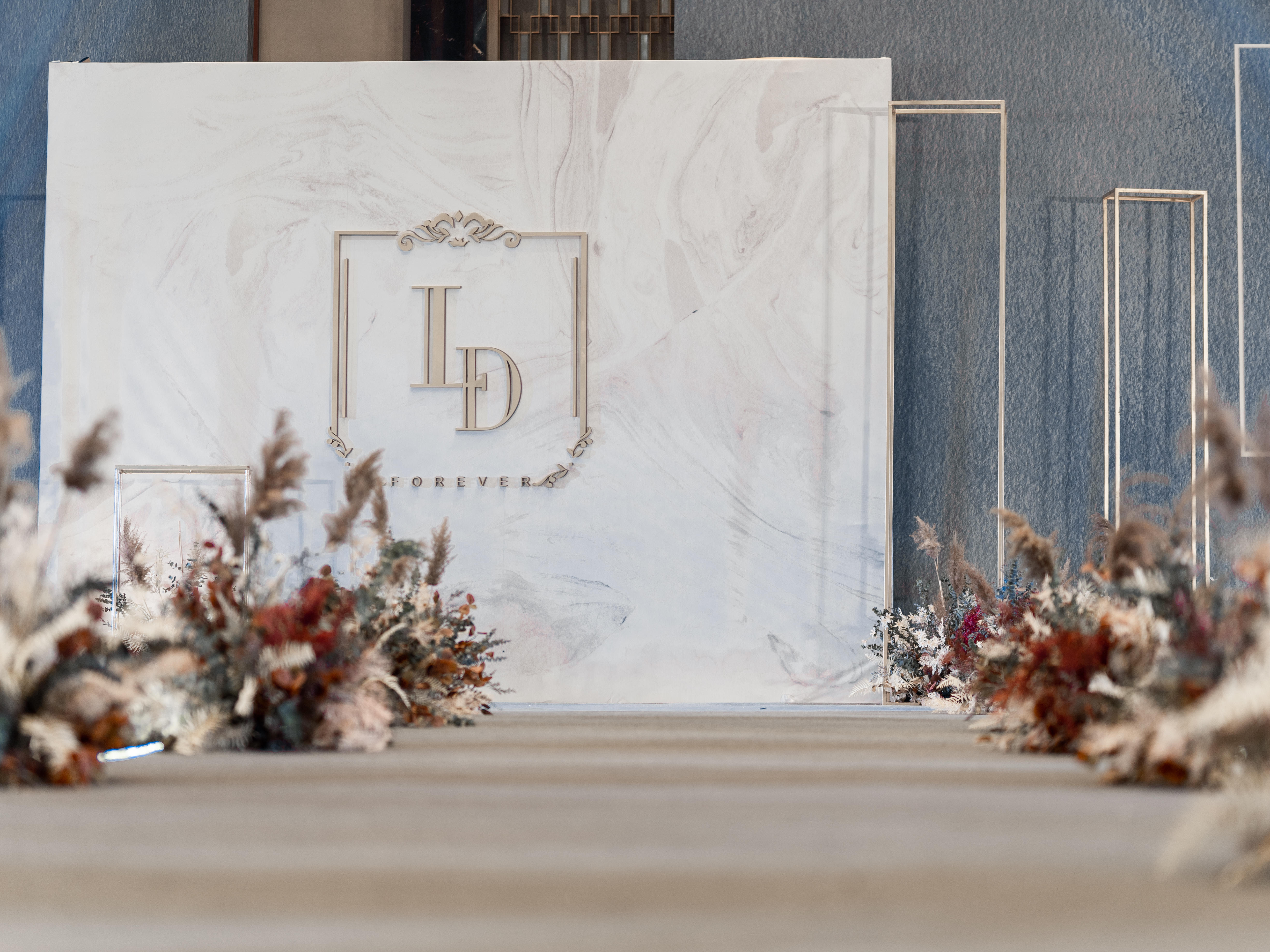 常州 清新简约婚礼  莫兰迪灰