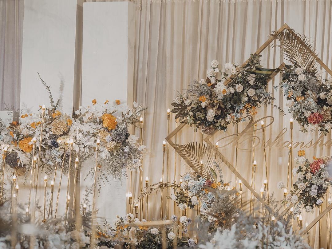 香槟色｜轻优雅婚礼——暖暖