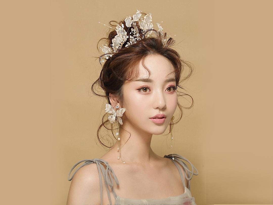 【墨白美妆】资深档新娘早妆+造型1款+送妈妈妆