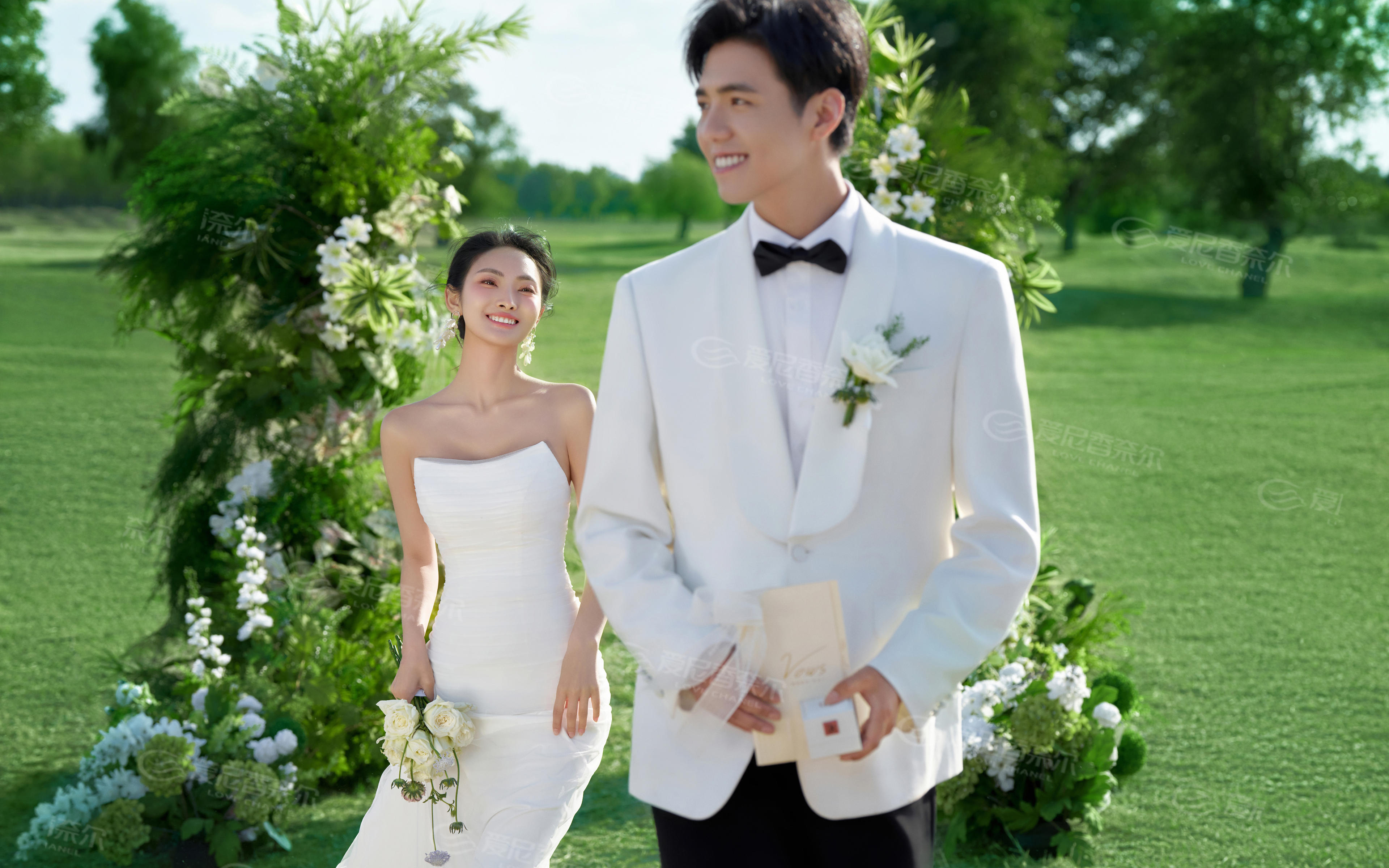 向愛出發(fā) 草坪婚禮系列