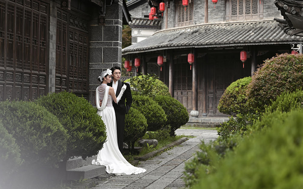 大理样片·东方意境🎋清冷高级感国风新中式婚纱照