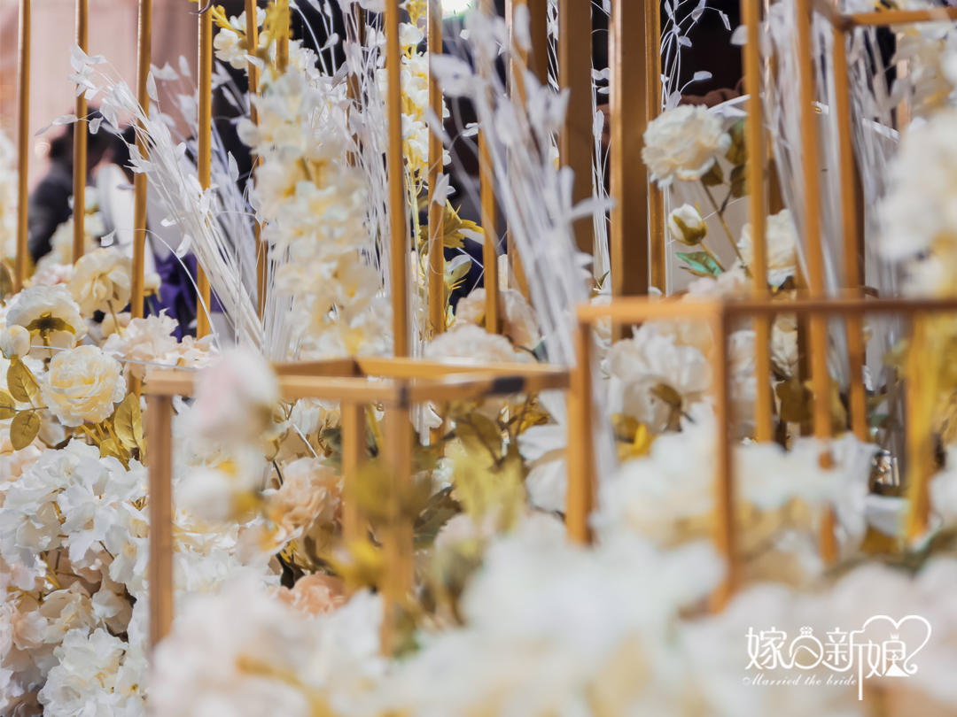 【嫁日新娘婚礼】轻奢定制-白金色主题婚礼