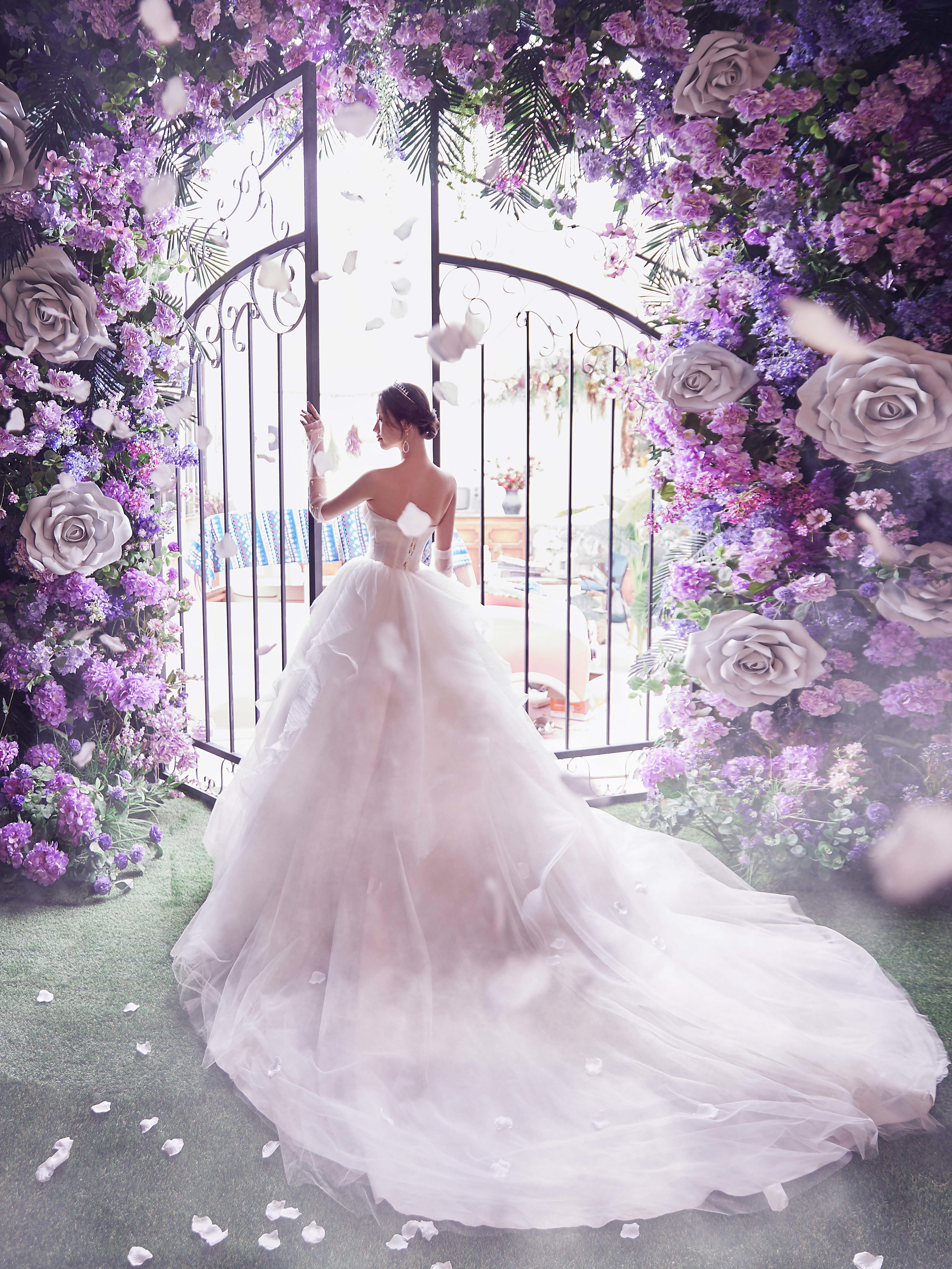 【王妃嫁衣婚纱礼服高定套餐】